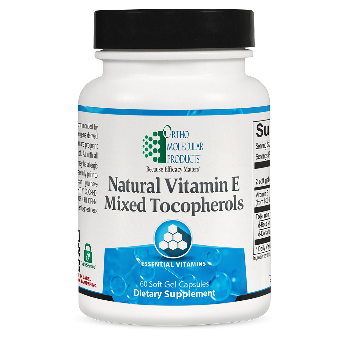 Natural Vitamin E Mixed Tocopherols 60Ct - The Herbal Rx