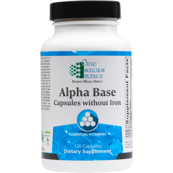 Alpha Base Capsules without Iron 120Ct - The Herbal Rx